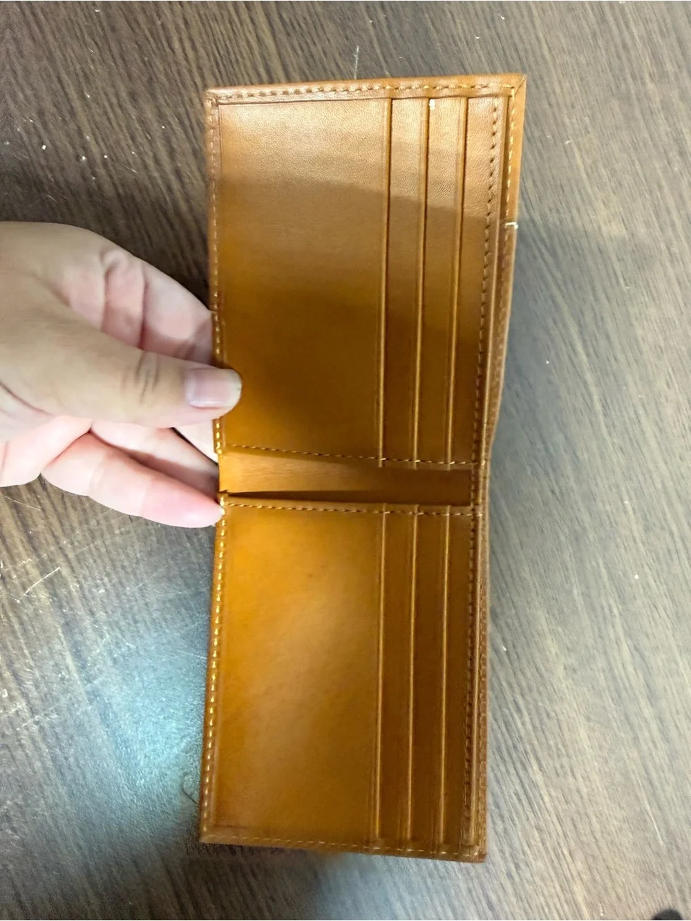 MLB Players Alumni Leather Wallet